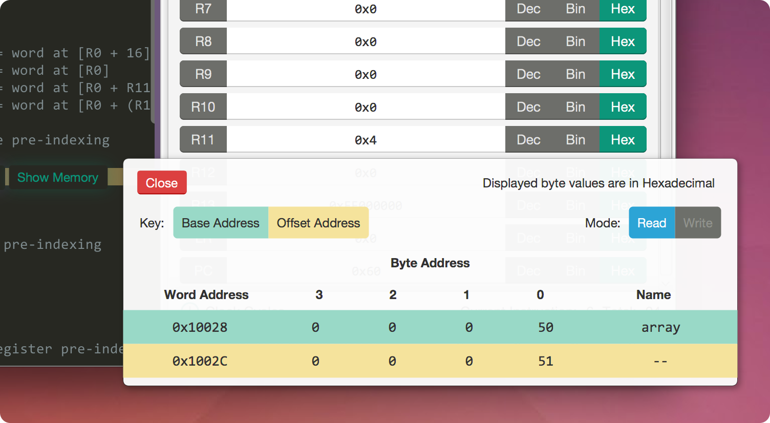 visual arm emulator mac